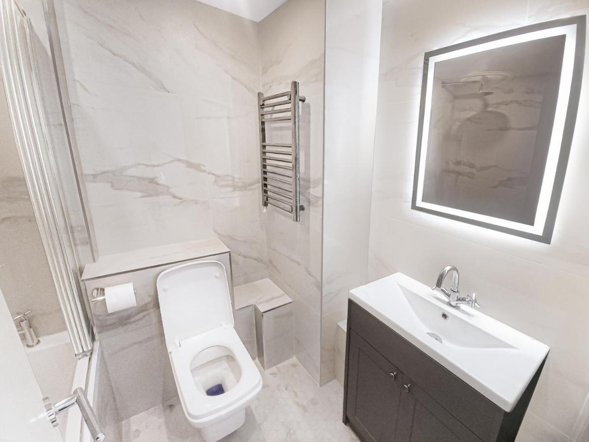 Chelsea Flat 10 Mins Harrods, Gym, Air Conditioning Londen Buitenkant foto